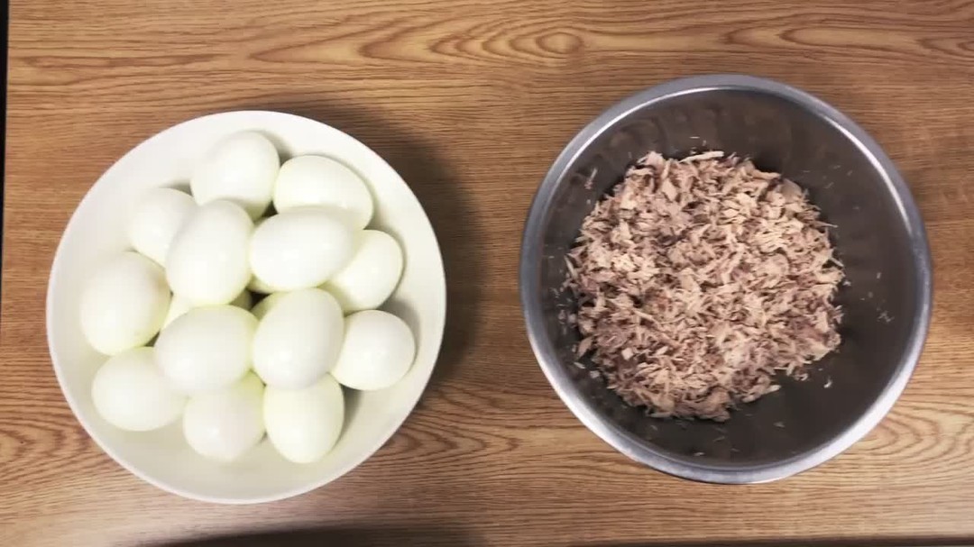 El arte de los huevos rellenos