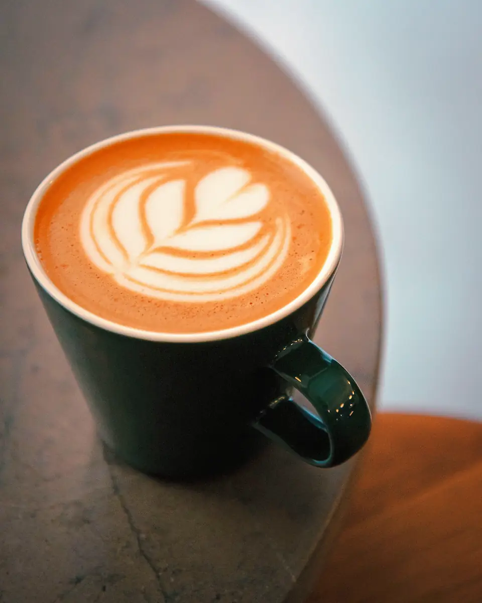 A flat white at Nano Coffee Lab