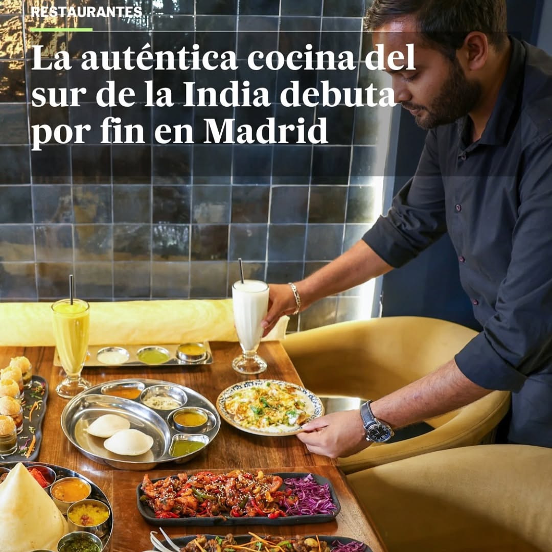 ¿Sabías que hemos salido en el @elpais_gastro como una de las propuestas gastro referencia más novedosas de Madrid? 🤩
N