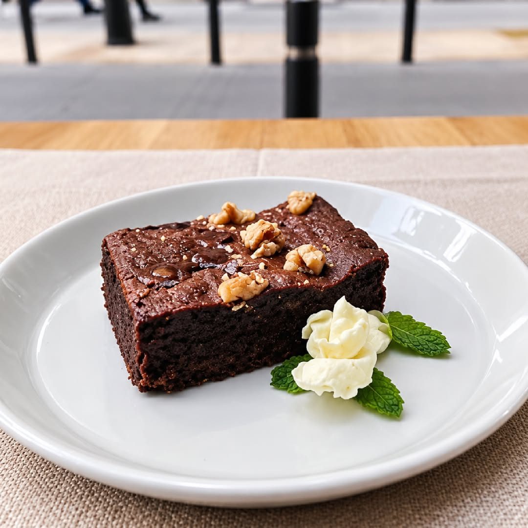 Un momento dulce siempre viene bien.
🍫
✨
Prueba nuestro delicioso brownie gluten free perfecto para acompañar tu café. 

