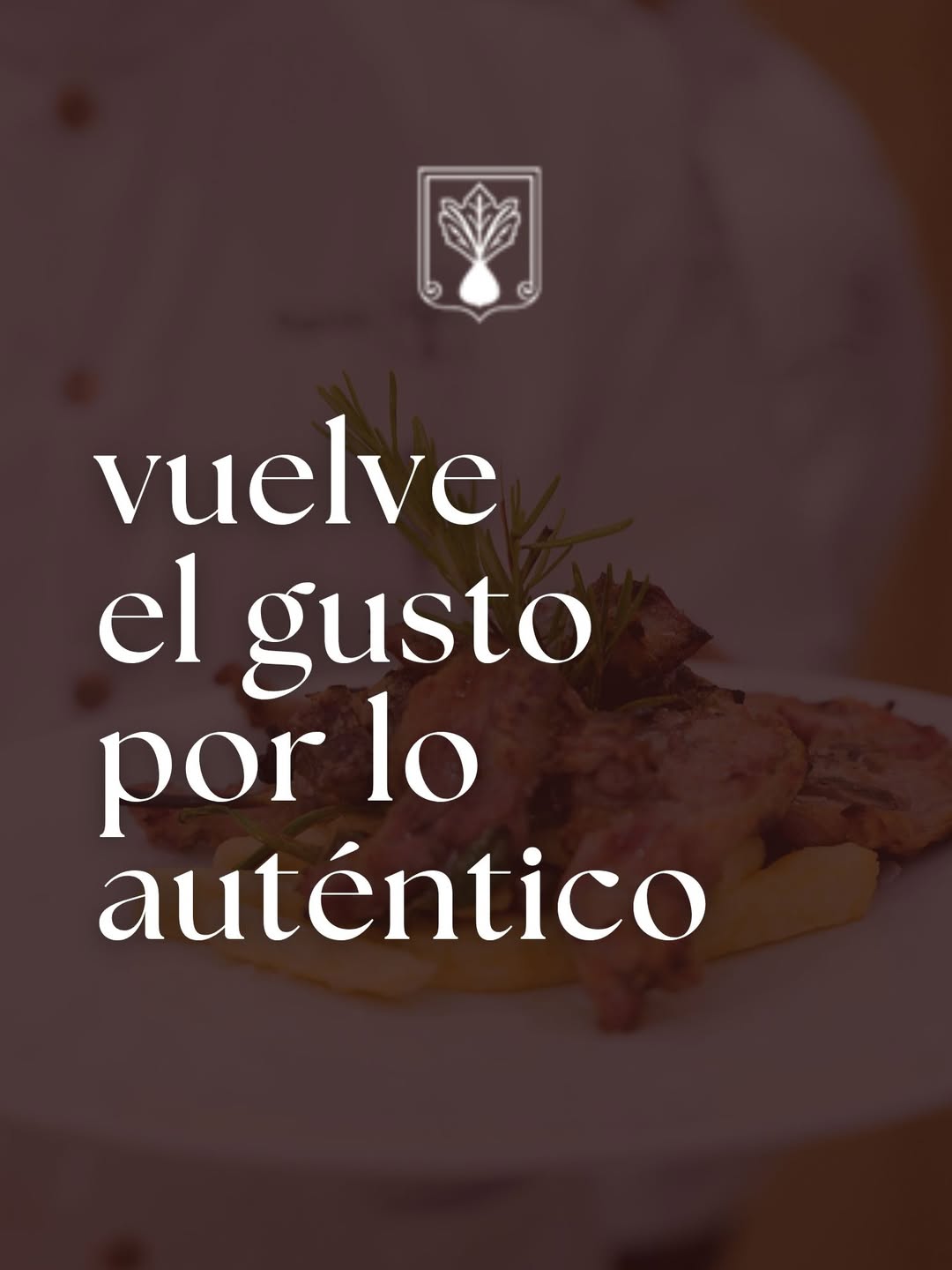 Vuelve el gusto por lo auténtico.

Por los sabores reconocibles, el producto bien seleccionado y una cocina que respeta 