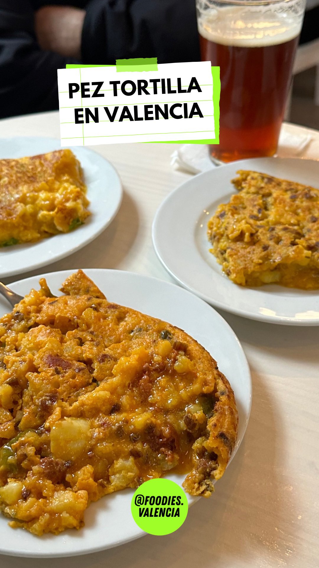 Pez Tortilla llega desde Madrid a Valencia @peztortilla.valencia 🫰🏼 y se convierte en parada obligatoria si eres fan de 