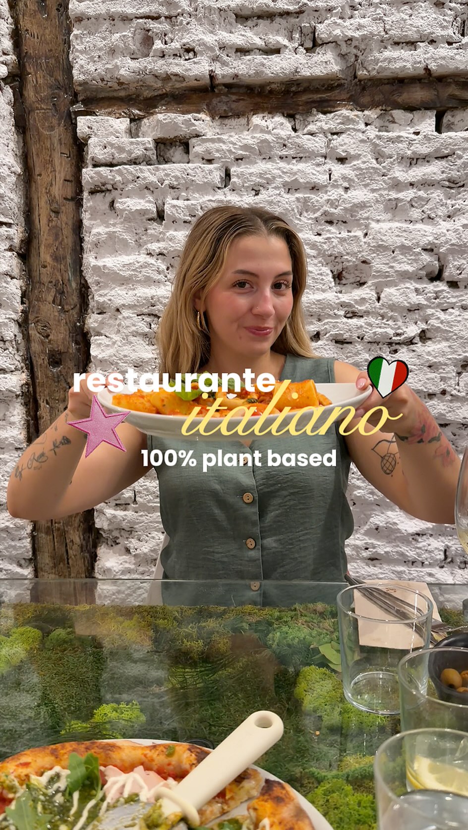 restaurante italiano + plant based = mi sueño ⭐️🌸🌱

📍PIZZIE & DIXIE (c/ de San Vicente Ferrer 16) @pizzidixie 

#restaur