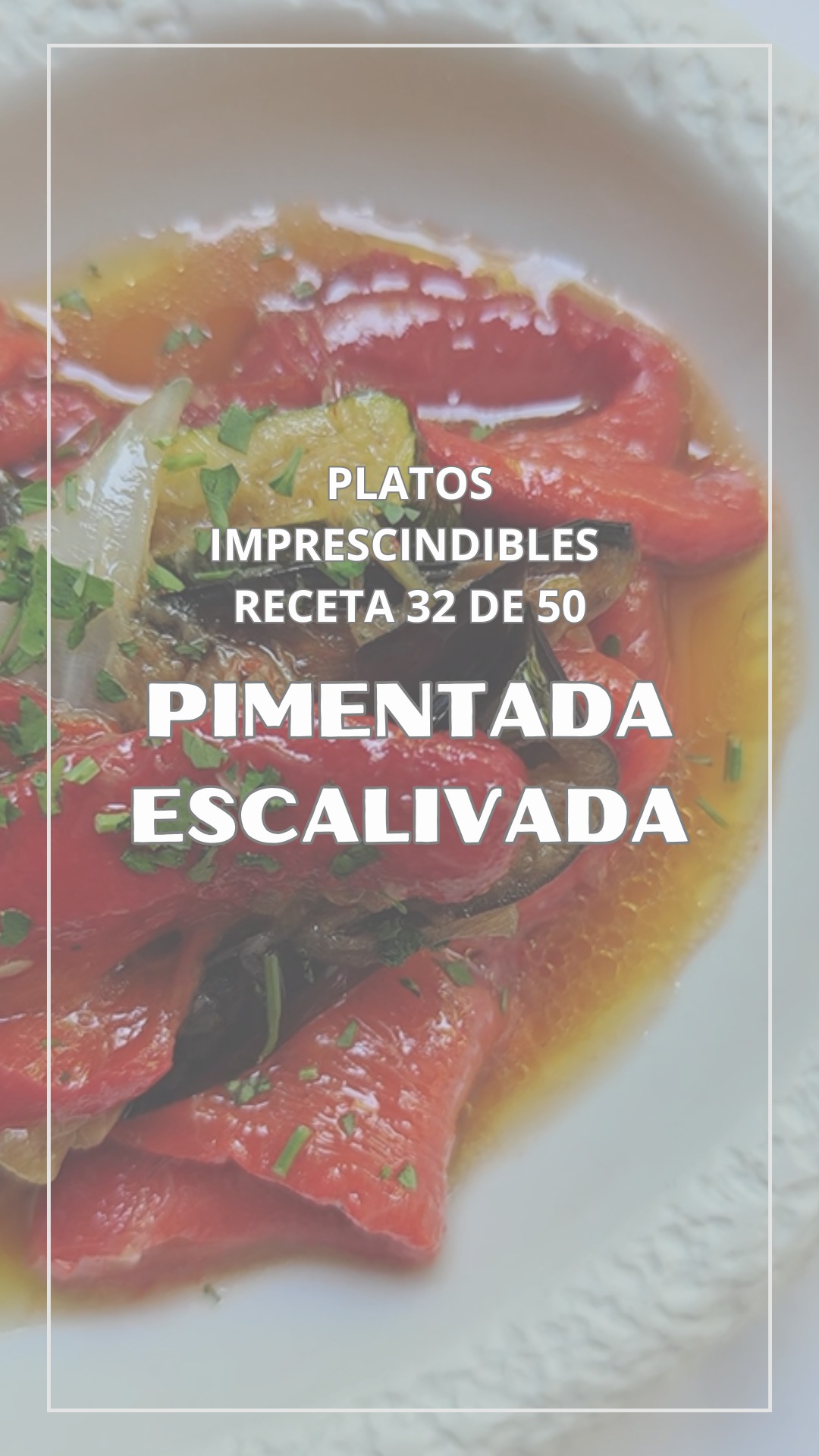 🫑✨ ESCALIBADA O PIMENTADA — 32/50 ✨🔥
Producto, fuego y paciencia.
La escalibada es una de esas recetas que demuestra que