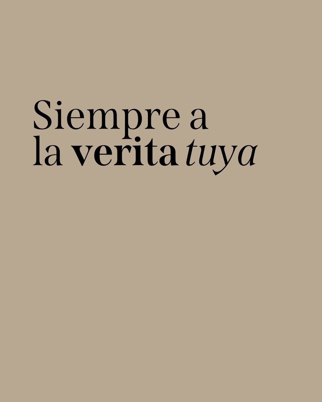 🌱 Siempre a la verita tuya.

📍 Elegimos productos que recorren pocos kilómetros para llegar hasta donde queremos: tu mes