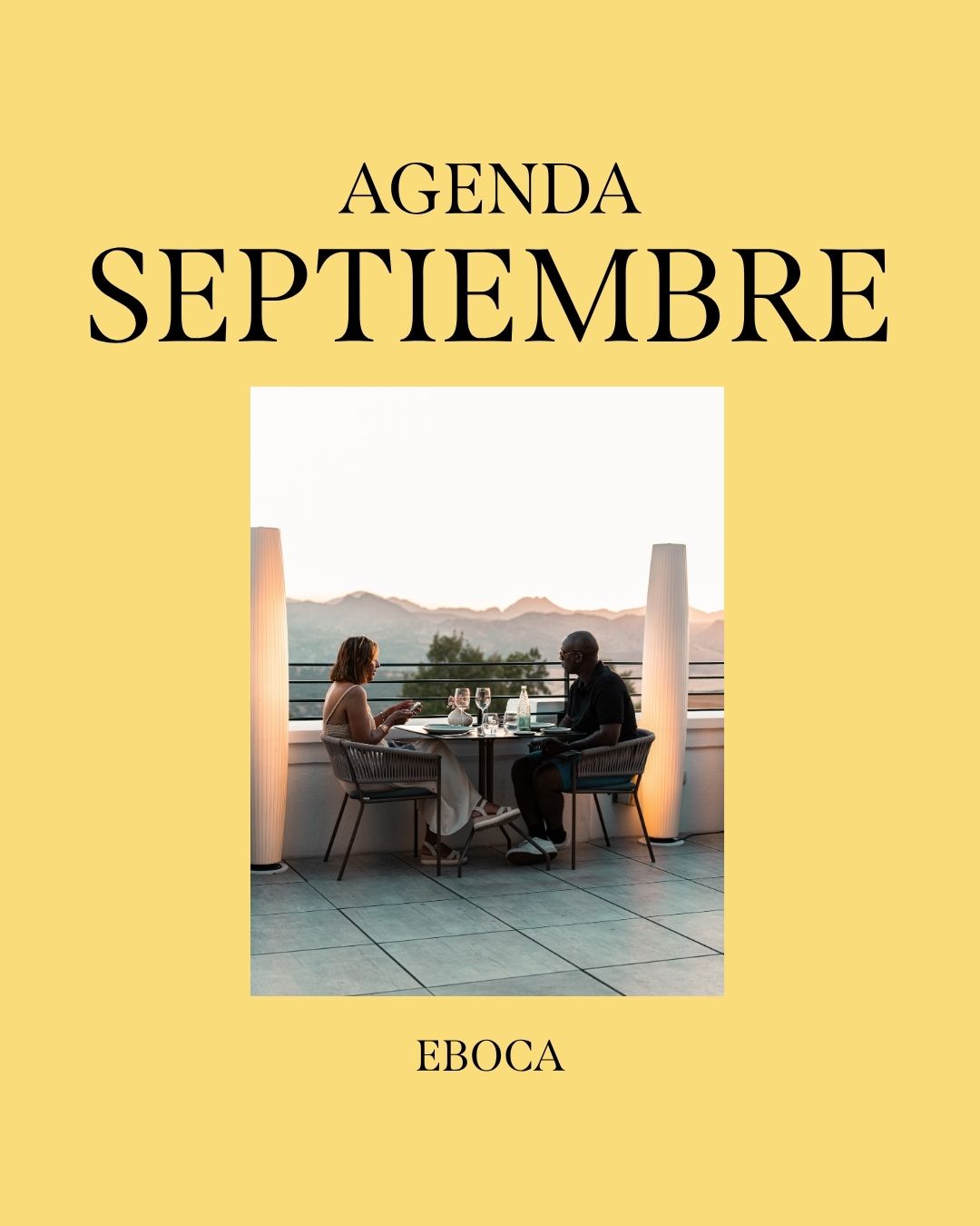 🗓️ Rutina, la justa.

🍴 Porque septiembre llega cargadito de planes: nuevos menús de mediodía, propuestas festivas en @e