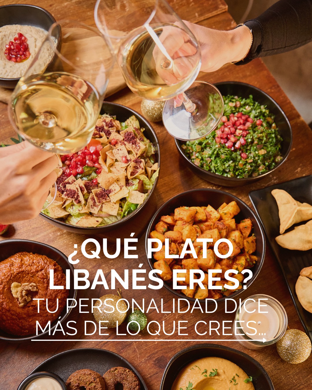 En Rasif creemos que cada persona tiene un plato libanés que la define.
Hummus, Fatayer, Shish Taouk o Sfouf… tú decide
