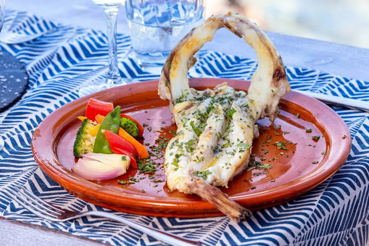A fish dish at Barlovento