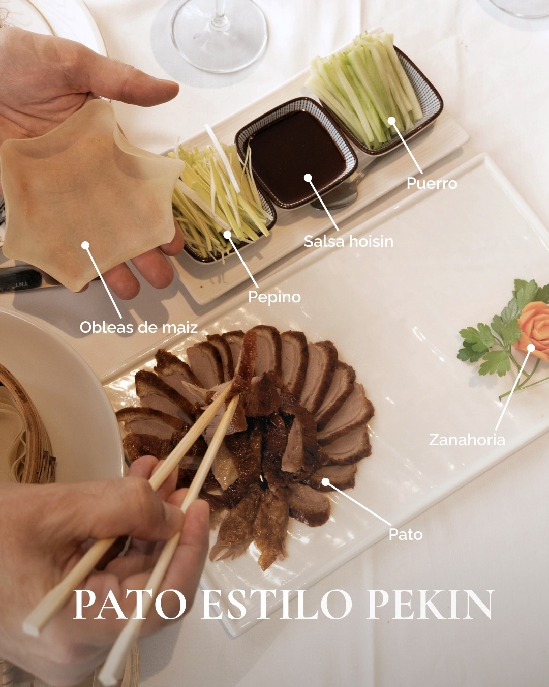 Se asa lentamente hasta quedar perfecto, y se corta frente a ti. 🥢

#RestauranteAsiatico #OrientalFood #Foodie #Madrid #