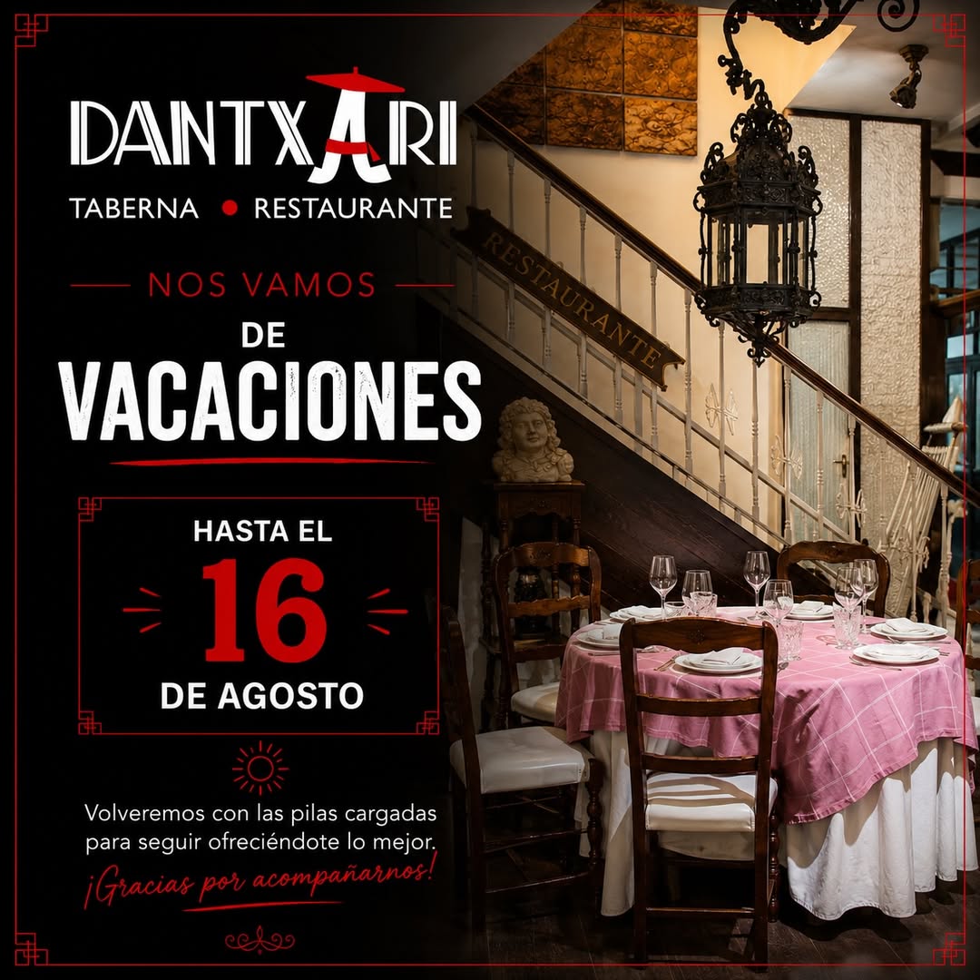 ☀️ Nos vamos de vacaciones.
Ha llegado el momento de hacer una pequeña pausa para volver con más ilusión que nunca.
Per