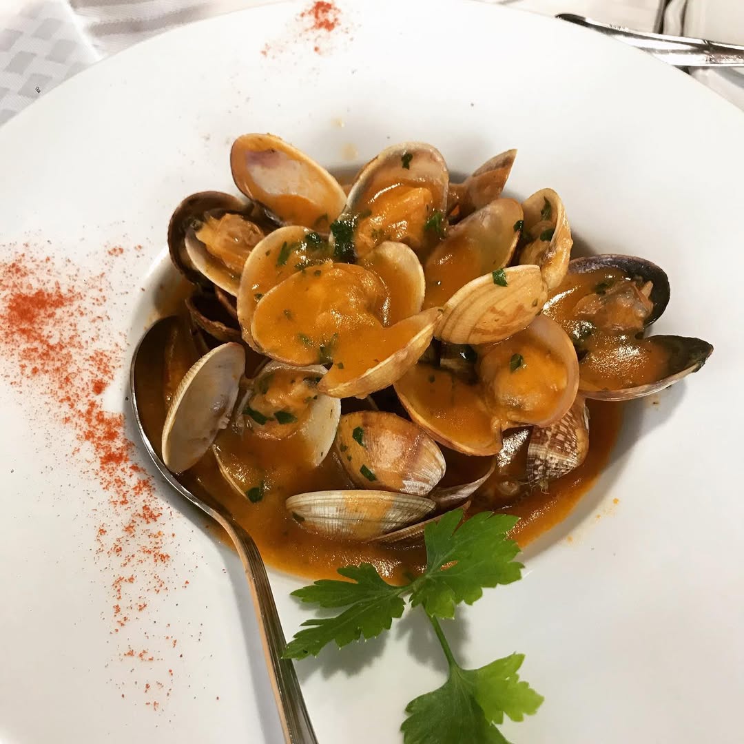Almejas a la marinera #almeria #restaurantesalmeria