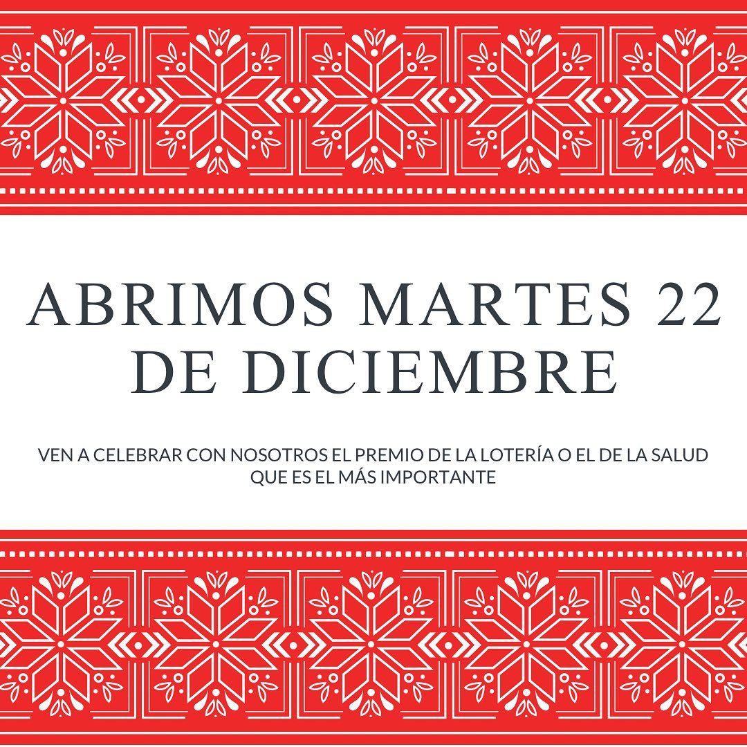 Hoy abrimos. Es un día bonito, día de sorteo y por eso, estaremos hoy para acompañarte. Recuerda que si no toca nada... 