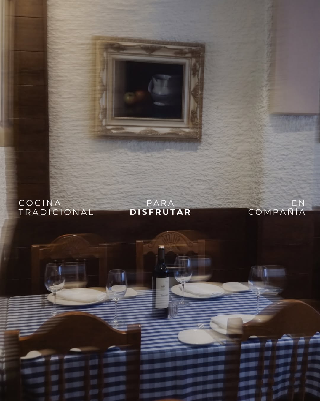 Cocina tradicional para disfrutar en compañía. 
Reserva ya tu mesa con nosotros ✨🔗 link en la bio. 

Recuerda que estamo
