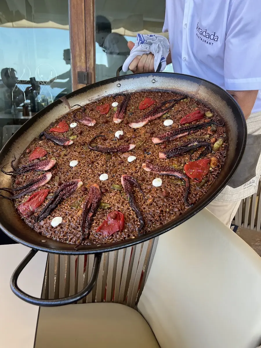 Arroz negro at Sa Foradada