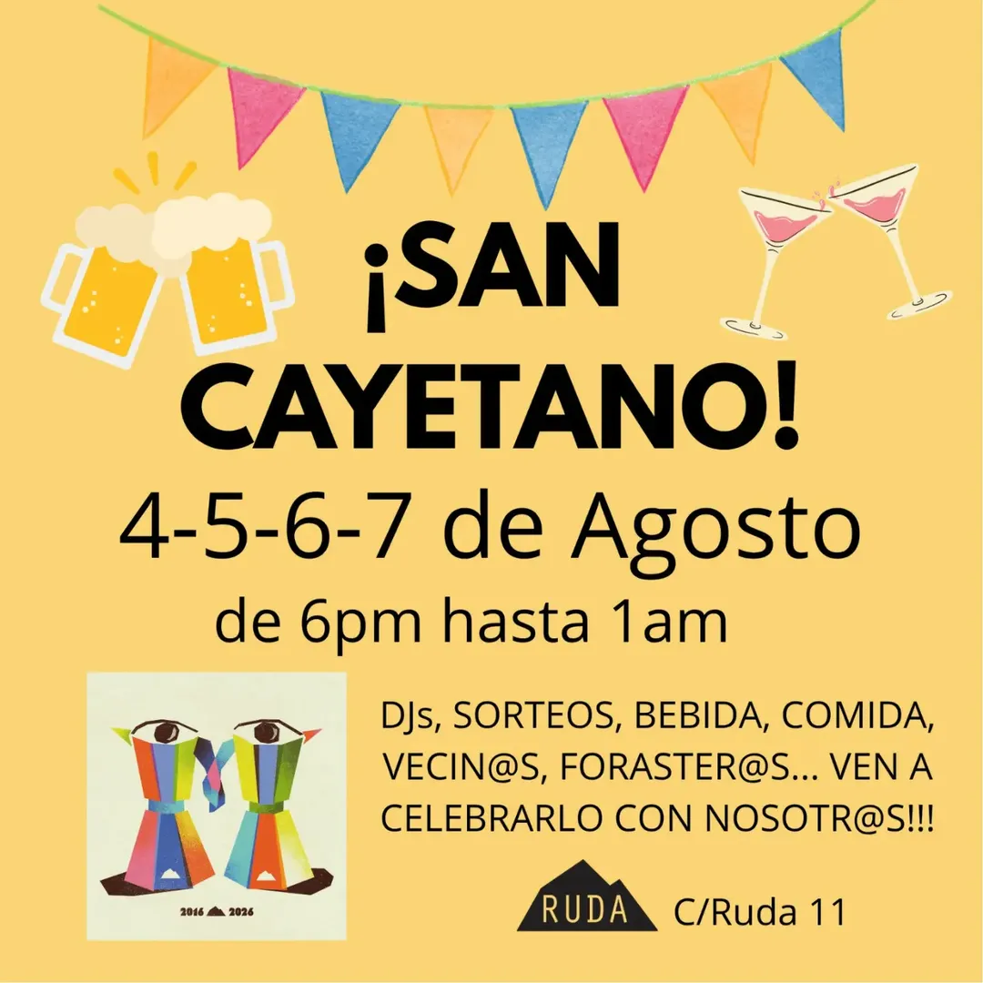 🎉🎉MODO VERBENA ON🎶🎆
--
Os dejamos huérfanos de café por unos días pero os mostraremos nuestro lado más fiestero....
SAN 