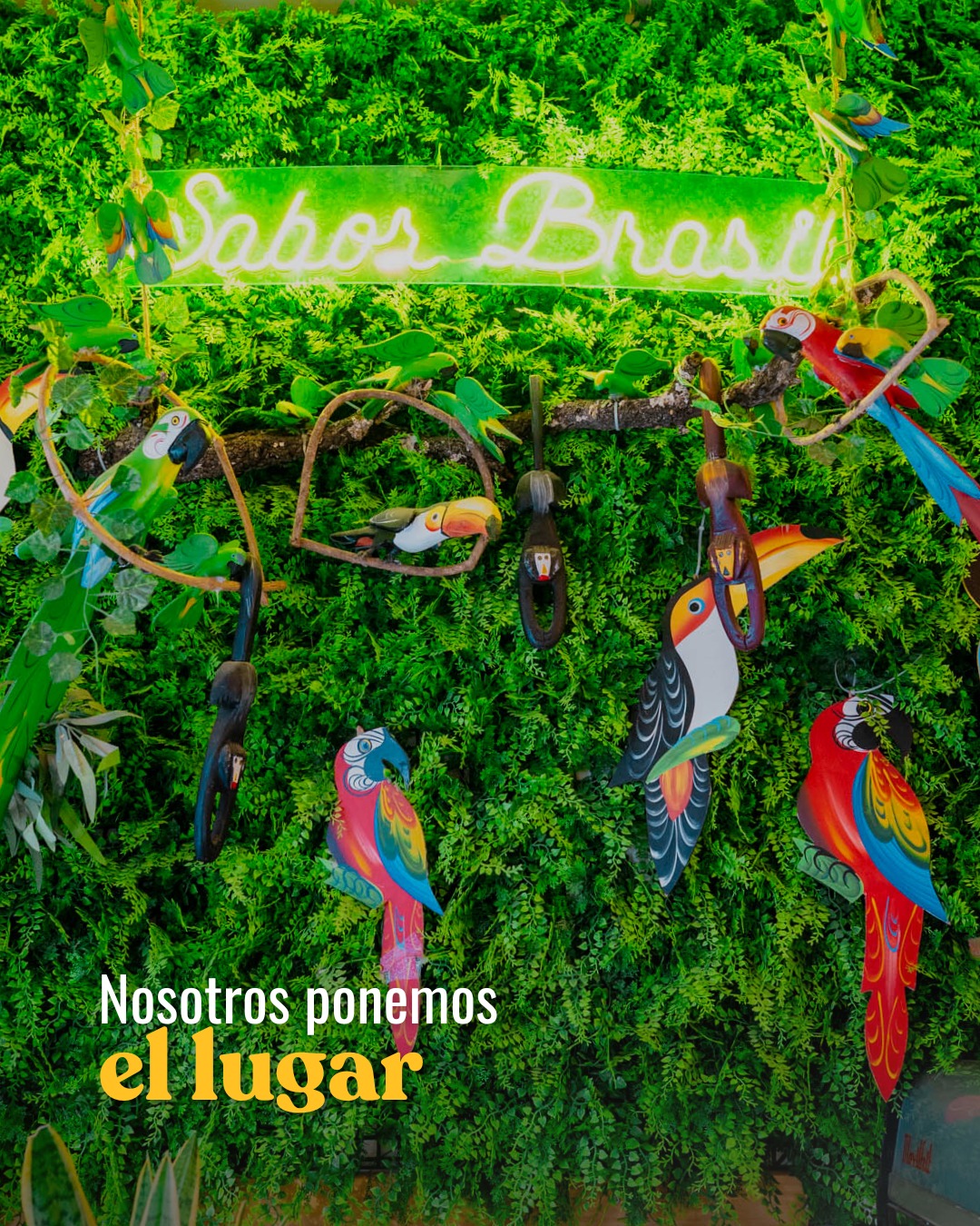 Nosotros ponemos la brasa.
La picaña.
La mesa llena.
Y ese rincón de Brasil en Madrid. 🇧🇷🥩

Tú solo ven con hambre.

Res