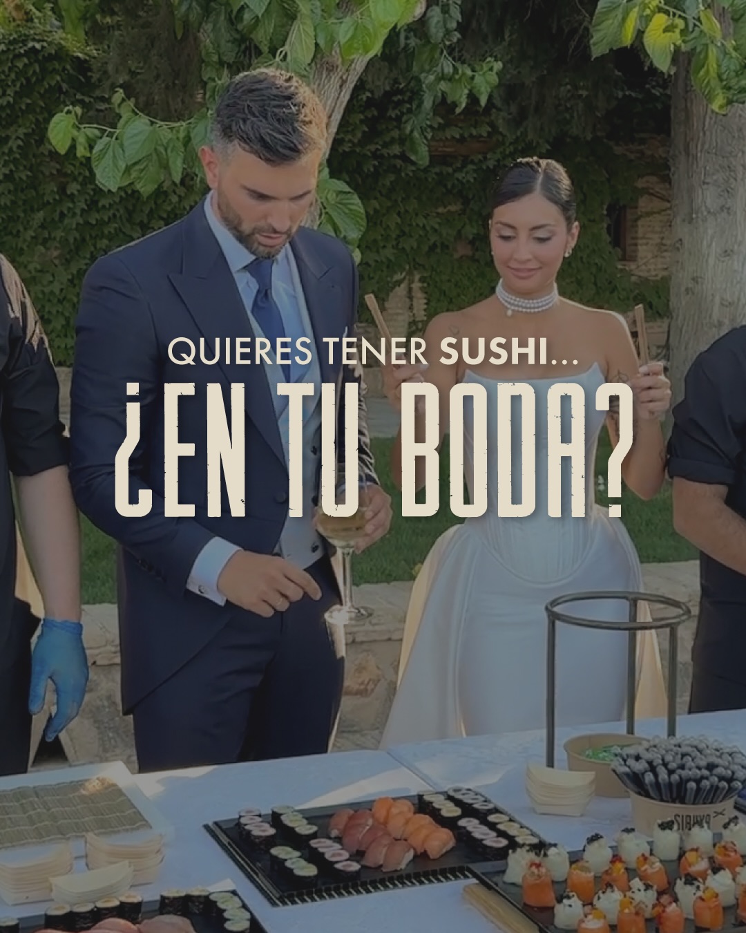 Cuéntaselo a tu amiga para que su boda sea OTRO ROLLO 😉🍣

Más info en nuestra bio 🔝