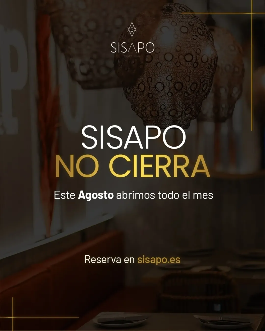 Sí, has leído bien. Por primera vez rompemos la tradición y nos quedamos contigo todo el mes de Agosto. Porque sabemos q