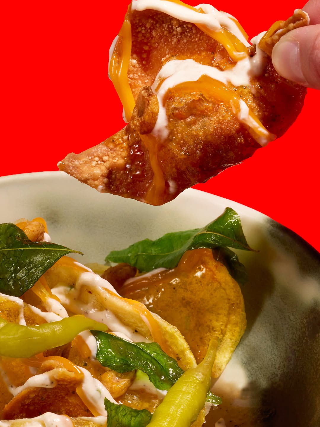 Crujiente + agridulce + spicy + cremoso… PURO UMAMI EN TU BOCA 👅👅👅