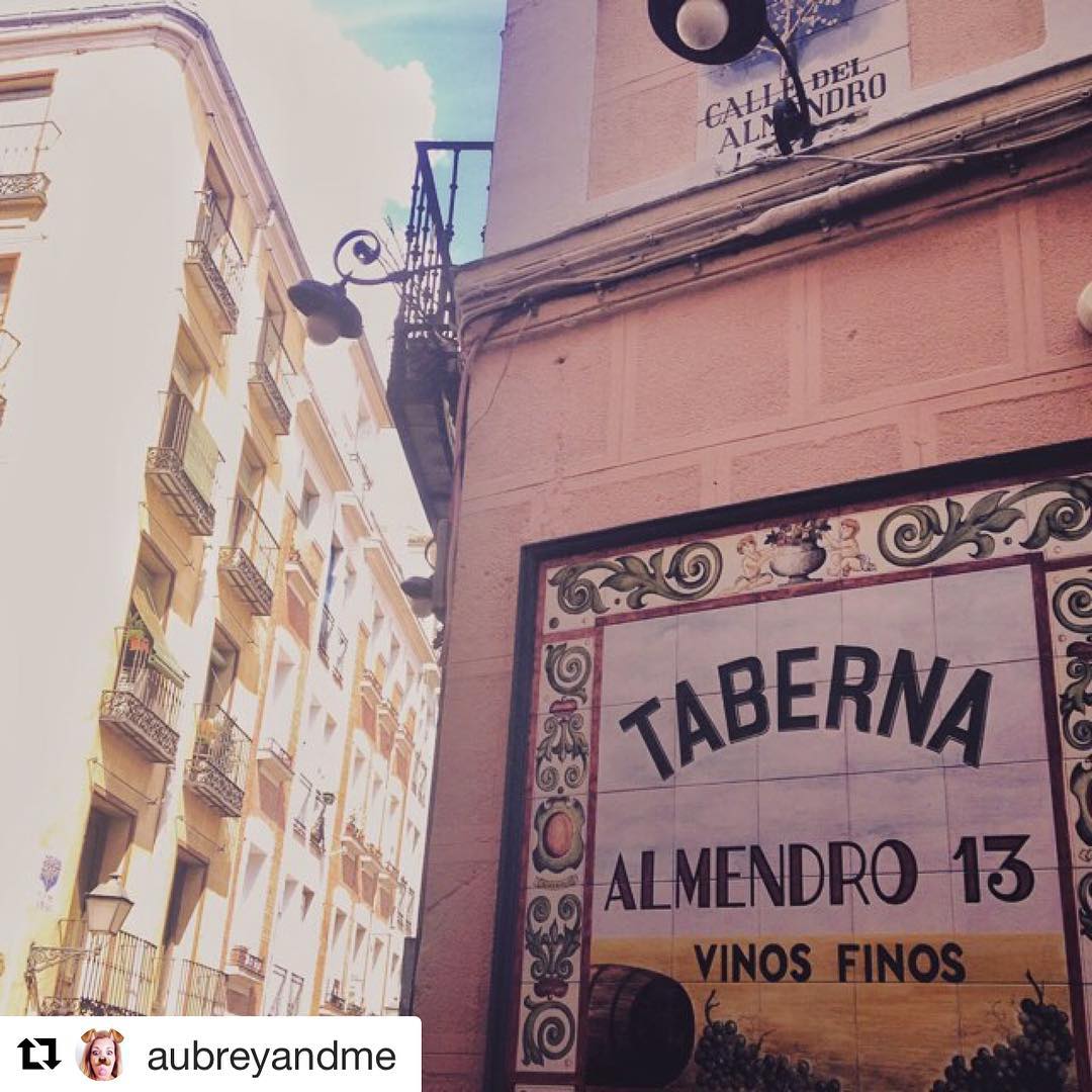 #repost @aubreyandme #almendro13 #picoftheday #instagood #instagood #tapeo #LaLatina #Madrid