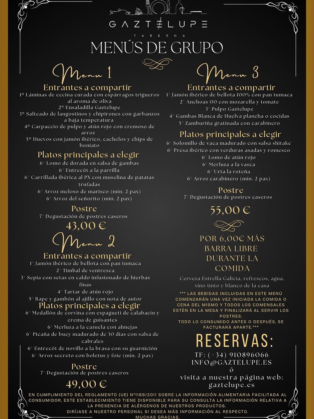 🎄 ¡Abiertas las reservas!
Celebra las fiestas con nosotros y disfruta de una experiencia gastronómica única.
🍽️ Elige en