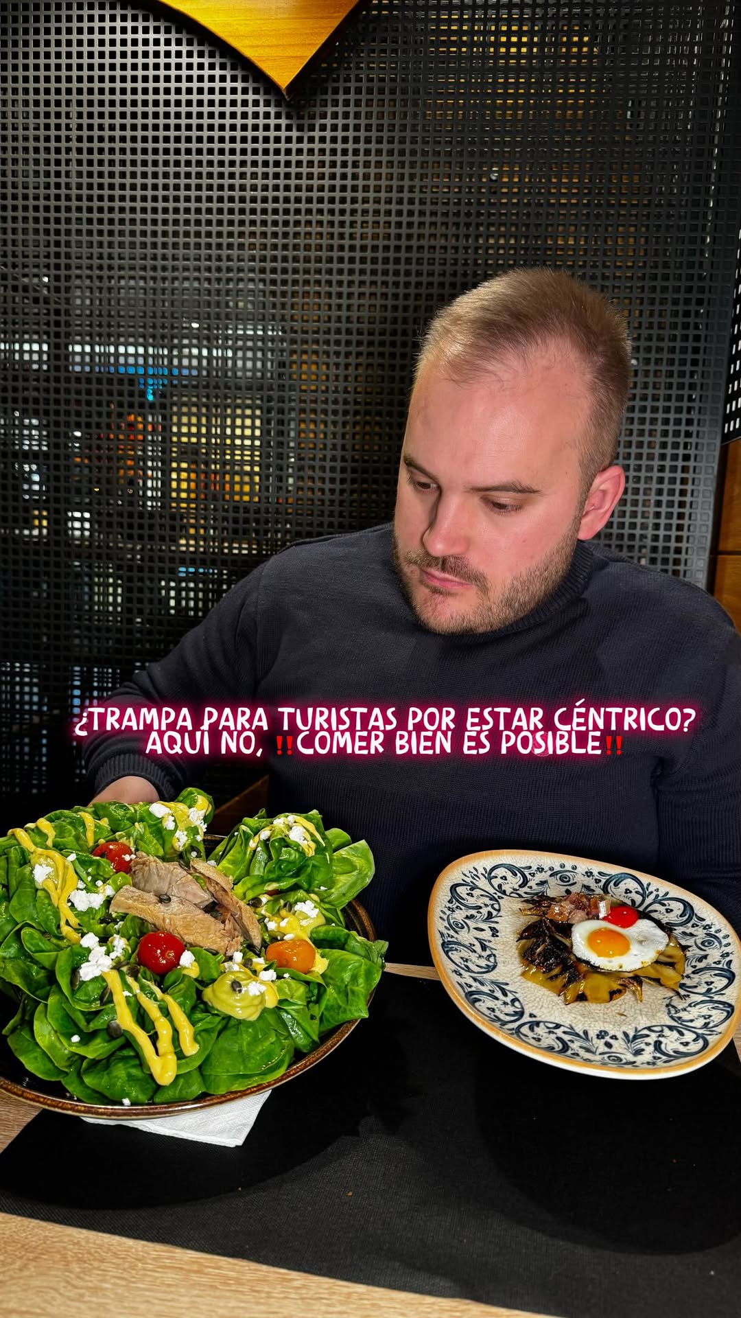 Mucha gente dice que comer bien en el centro de Madrid es complicado, pero hoy vengo a desmentir ese mito 😏
A apenas 3