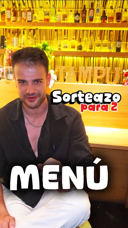 EL VERANO SE SABOREA EN TAMPU 🌴☀️
Y NOSOTROS ¡SORTEAMOS ESTE MENÚ PARA DOS PERSONAS! 🎁
Para participar solo tienes que