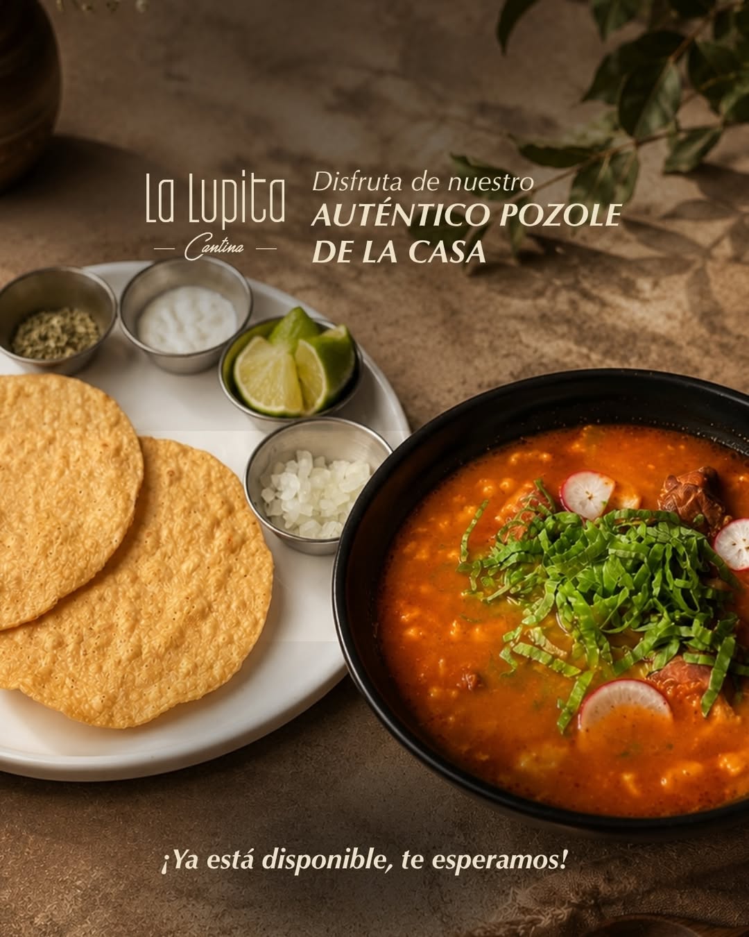 ¡El reconfortante auténtico pozole de la casa ya está disponible! 🥣🇲🇽

Nada como un buen plato tradicional bien acompaña