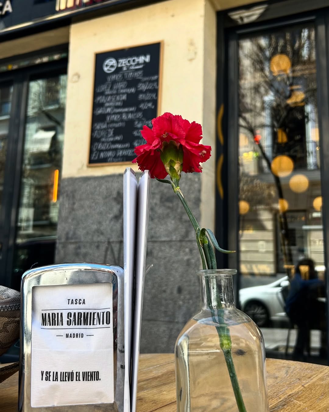 📍Tasca María sarmiento- Madrid
Ya conocíamos @tascamariasarmiento , antes de que se convirtiera en tasca, y desde ese