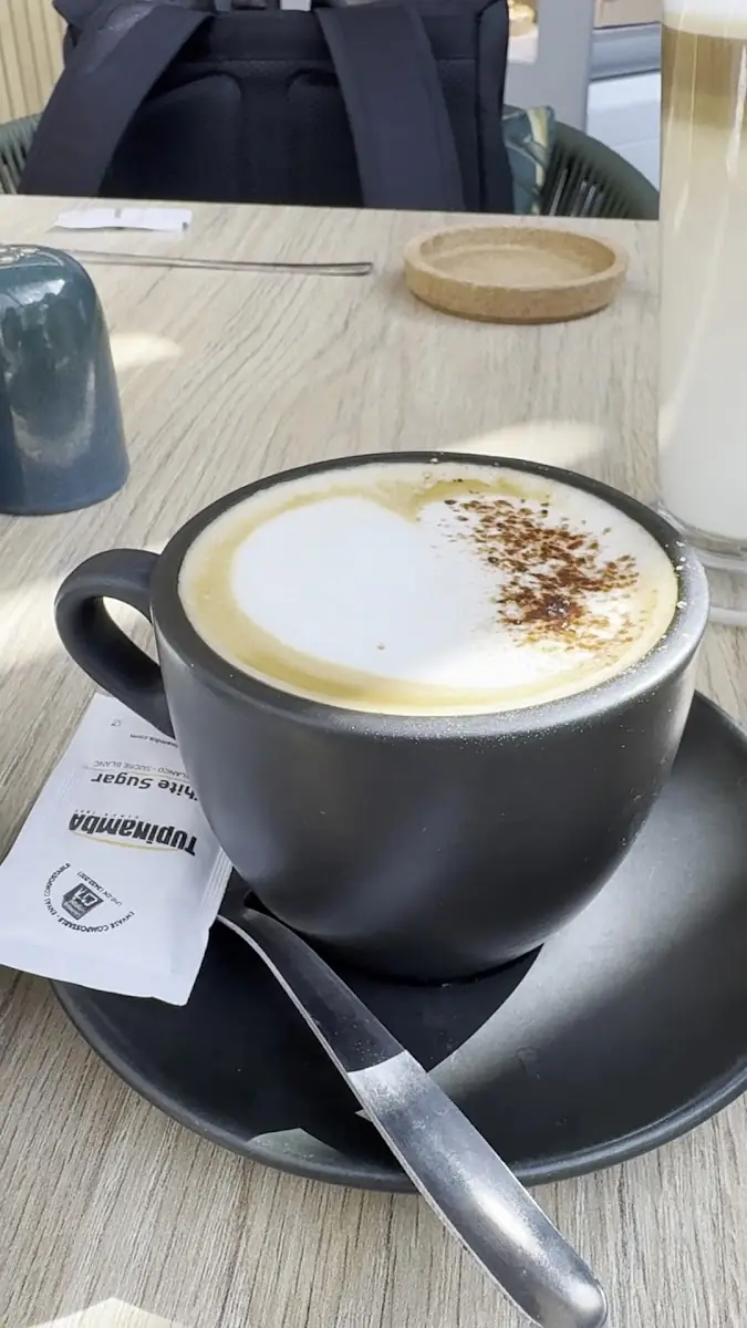 Pancakes and a cappuccino at Tentol
