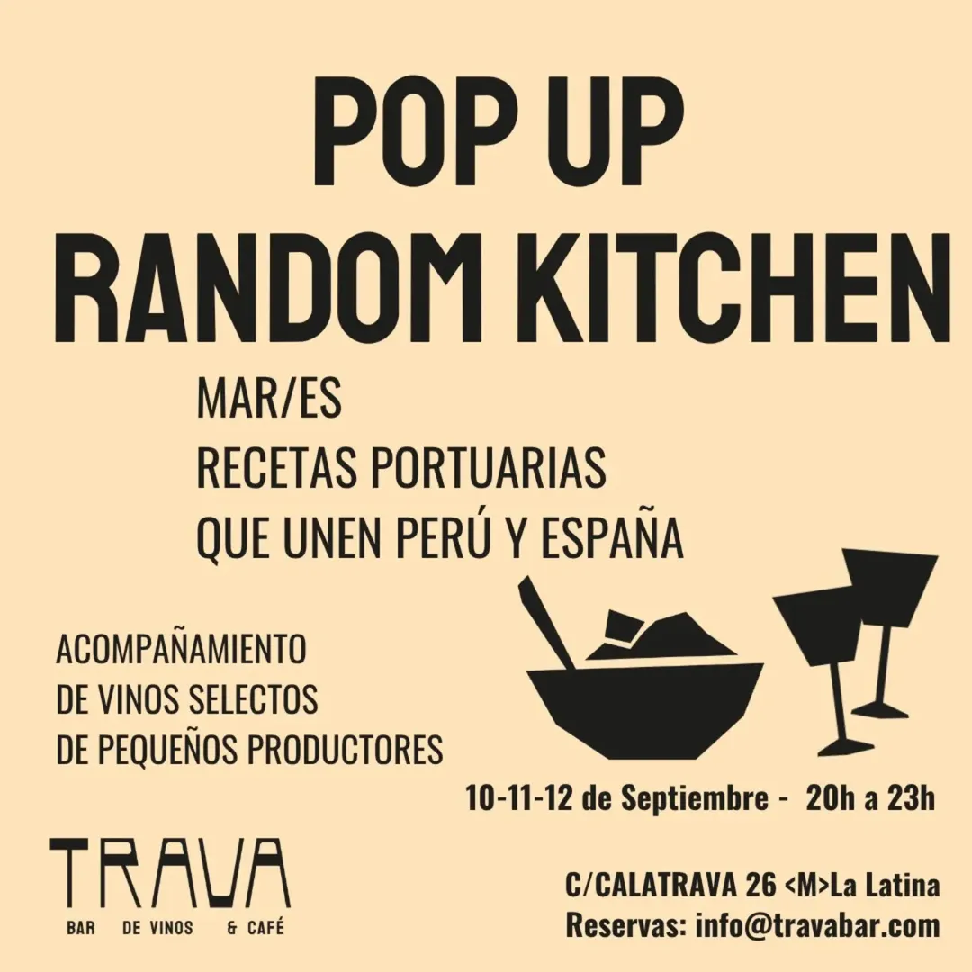 Desde mañana y hasta el sábado... vente a probar desde las 20hrs estas delicias de la mano de @random_ktchn 
🍸🐚@micaorti