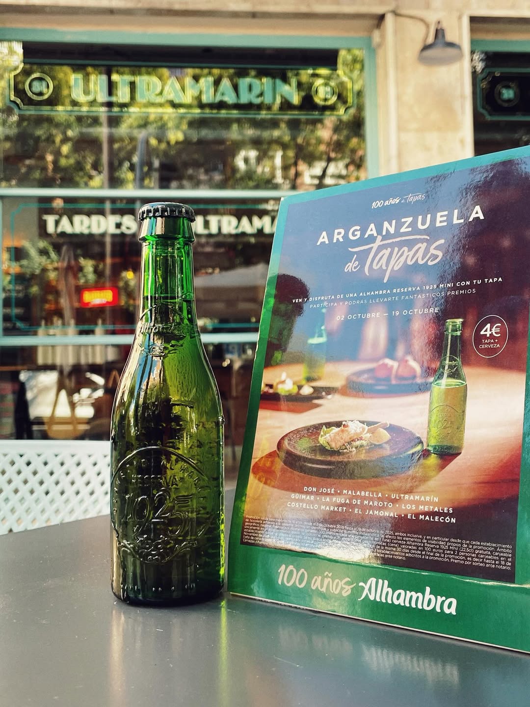 Con motivo del 100 aniversario @cervezasalhambra ha decidido celebrarlo con todo el barrio con “Arganzuela de tapas”.