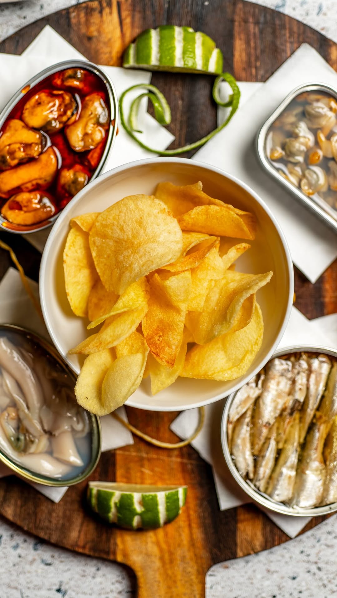 Conservas que piden repetir.
Uno de los aperitivos más reconocibles de Quintín. 
.
.
#NosVemosEnQuintín #Quintín #Restau