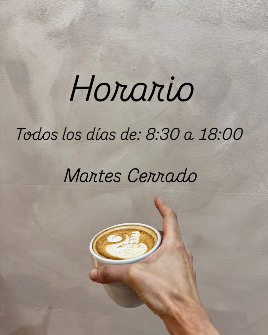 Horario 🍂☕️🍪