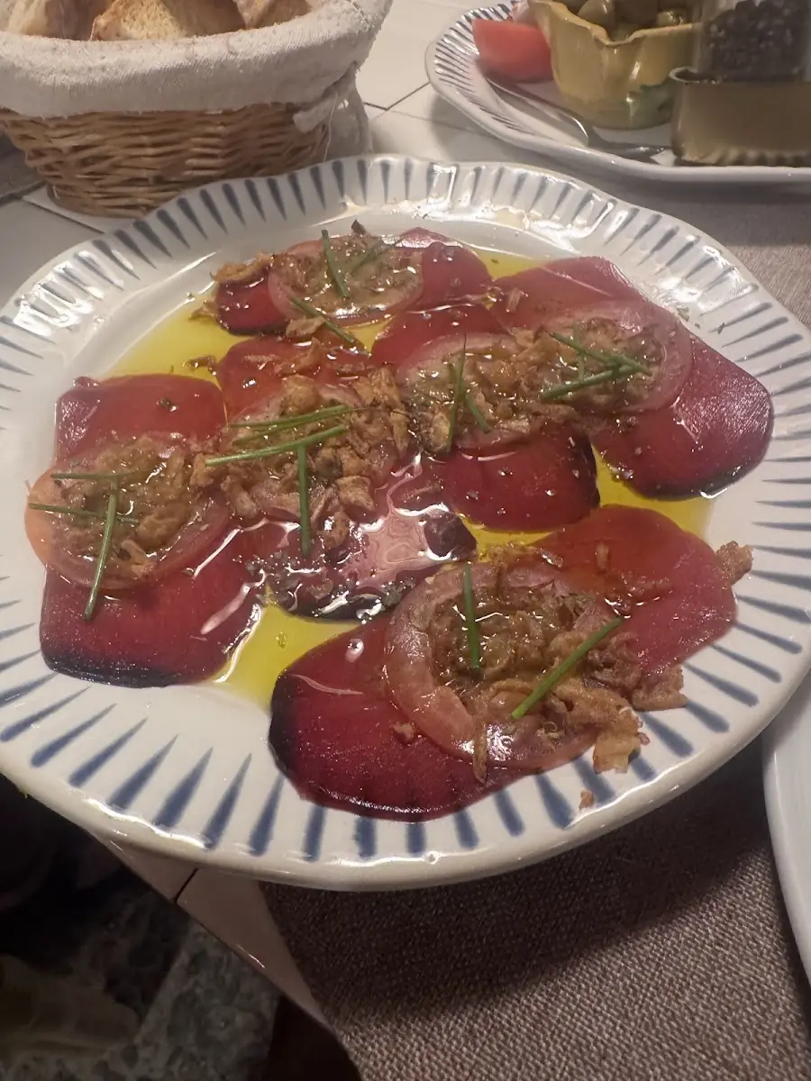 Carpaccio at Vermutería by Baudot 1926