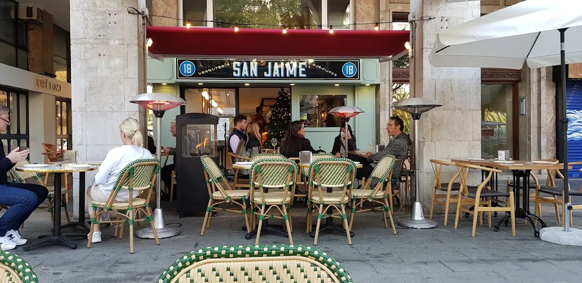 The Vermutería San Jaime terrace in Palma
