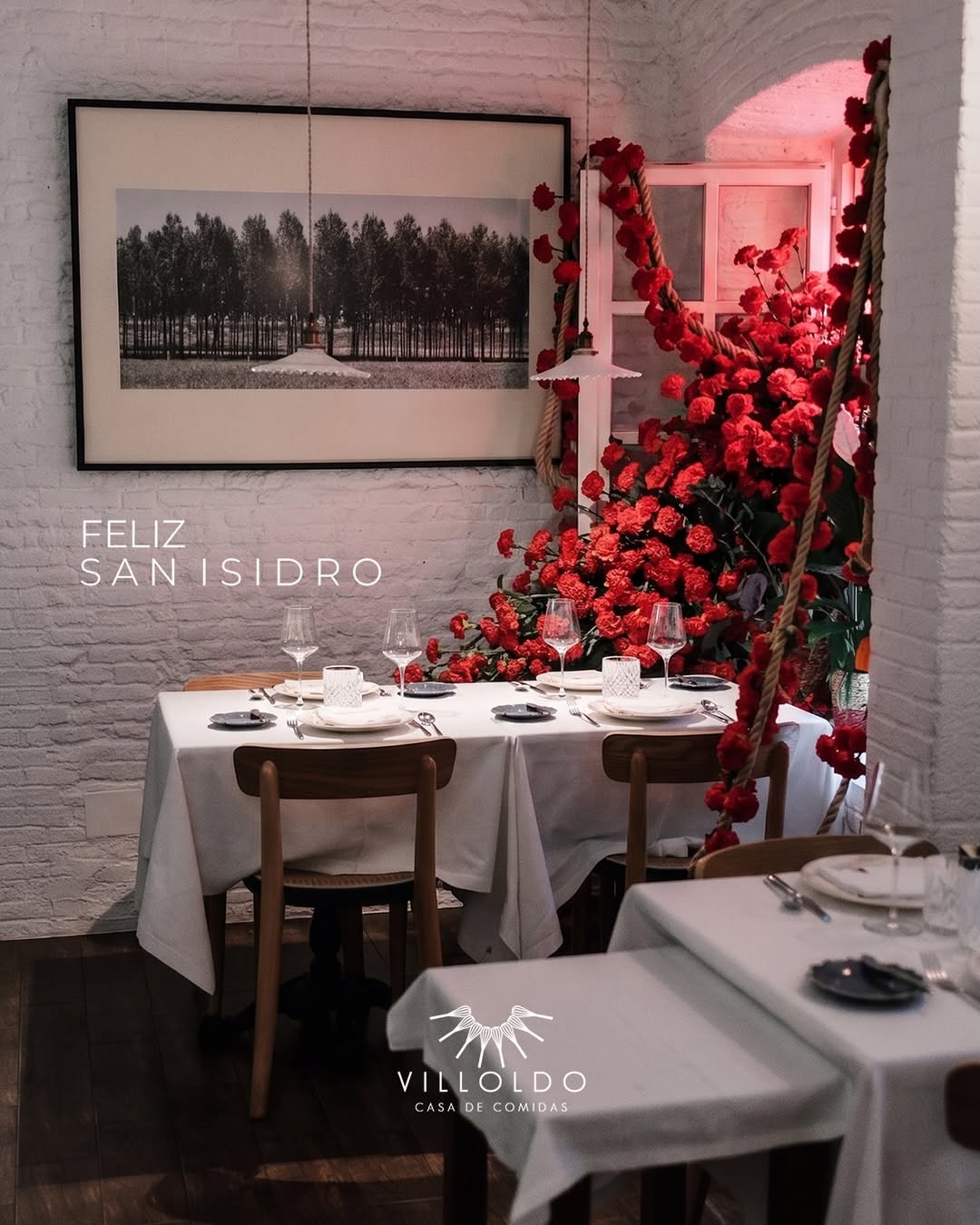 De Palencia pero también de Madrid 🌹
Feliz San Isidro 2026 ✨
#restaurantemadrid #villoldo #cocinacastellana #cocinatra