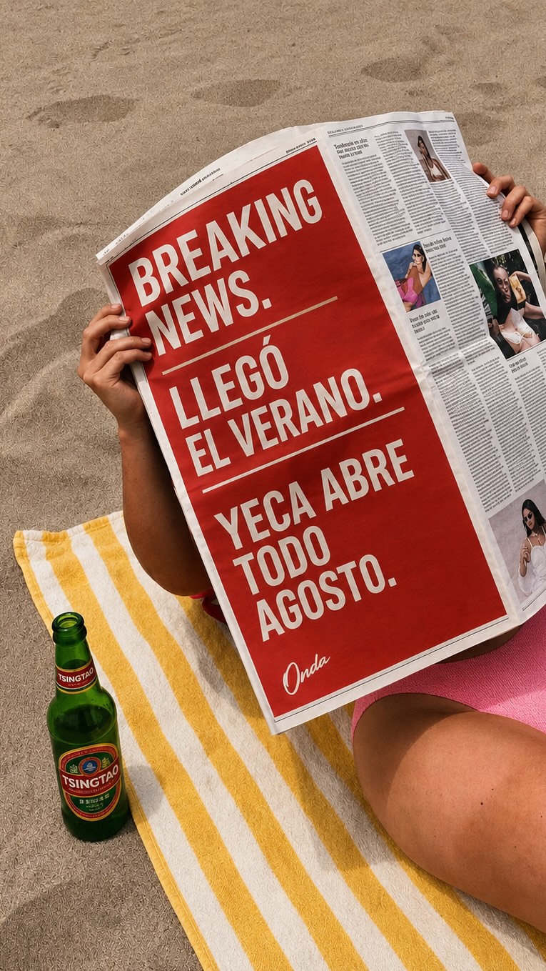 SI el plan no es playa. El plan es YECA ‼️🔆