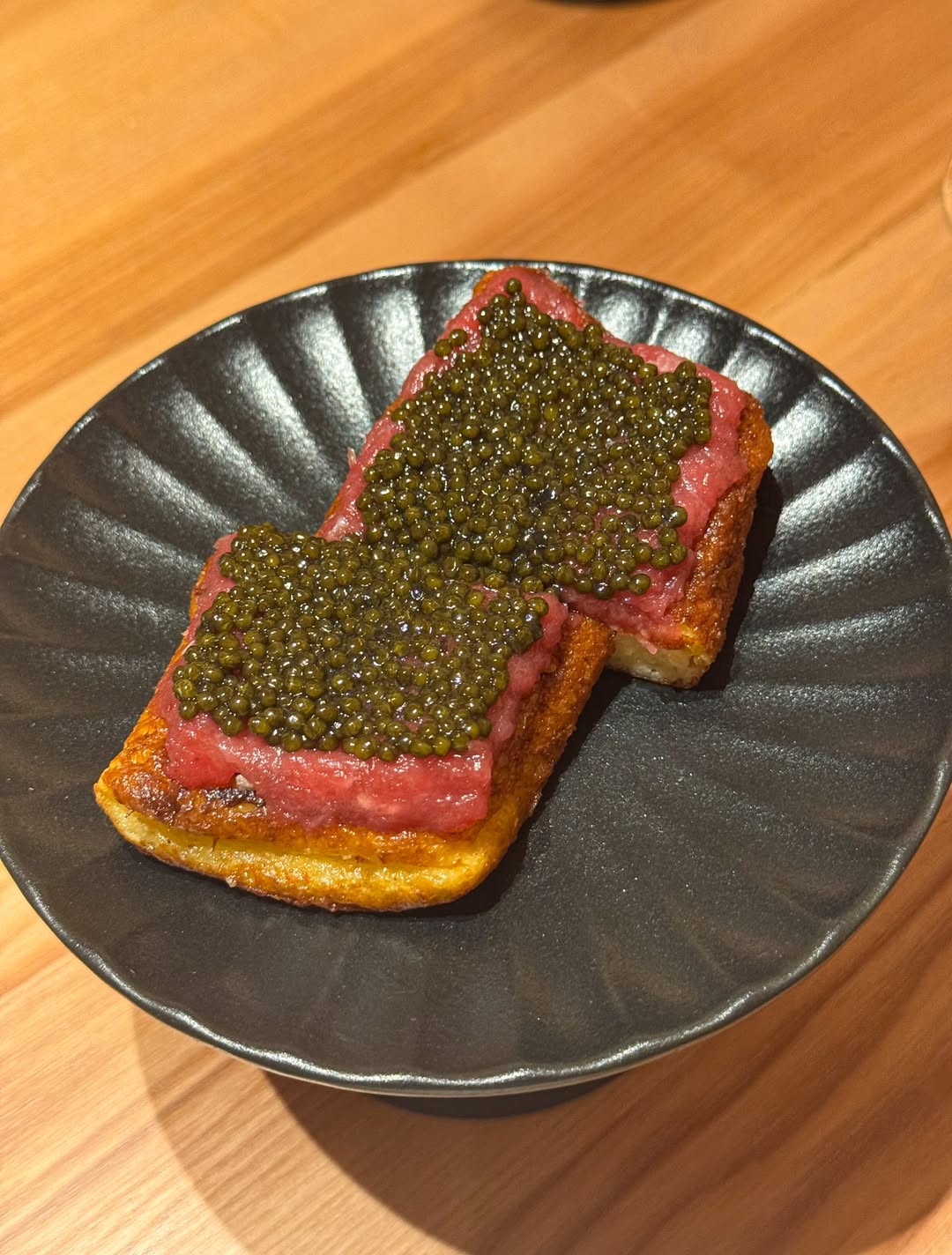 🍽️ TĒBURU @zuarasushi 
🌟@michelinguide 2025
~~~~~~~~~~~~~~
🧑‍⚕️Valoración  @doctor.foodiee : 8,6
Comida: 8,75
Ambiente: 